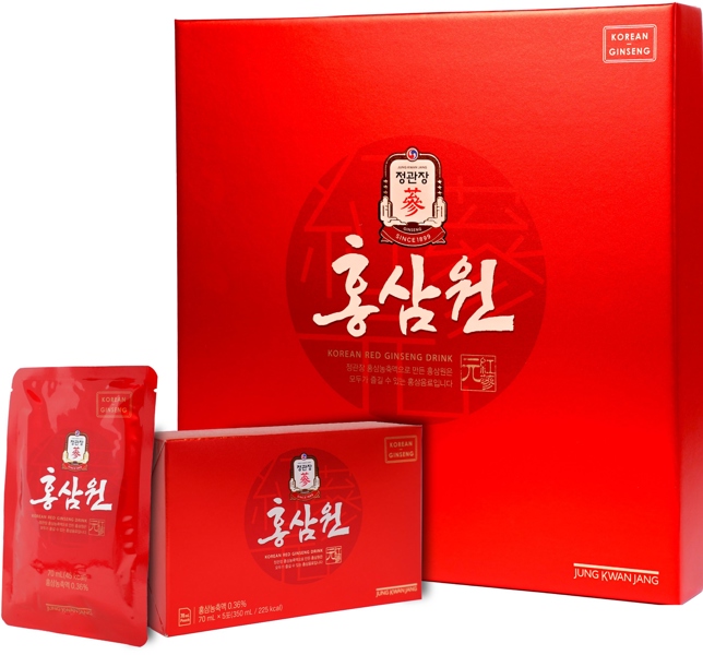 Nước Hồng Sâm Hàn Quốc Won KGC hộp 30 gói x 70ml