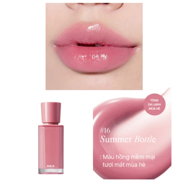 (Hàng Công Ty) Son Bbia Glow Tint #16 Summer