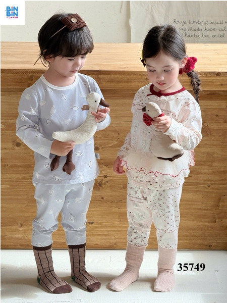 35749- Bộ HHN Cún nơ sao viền đỏ