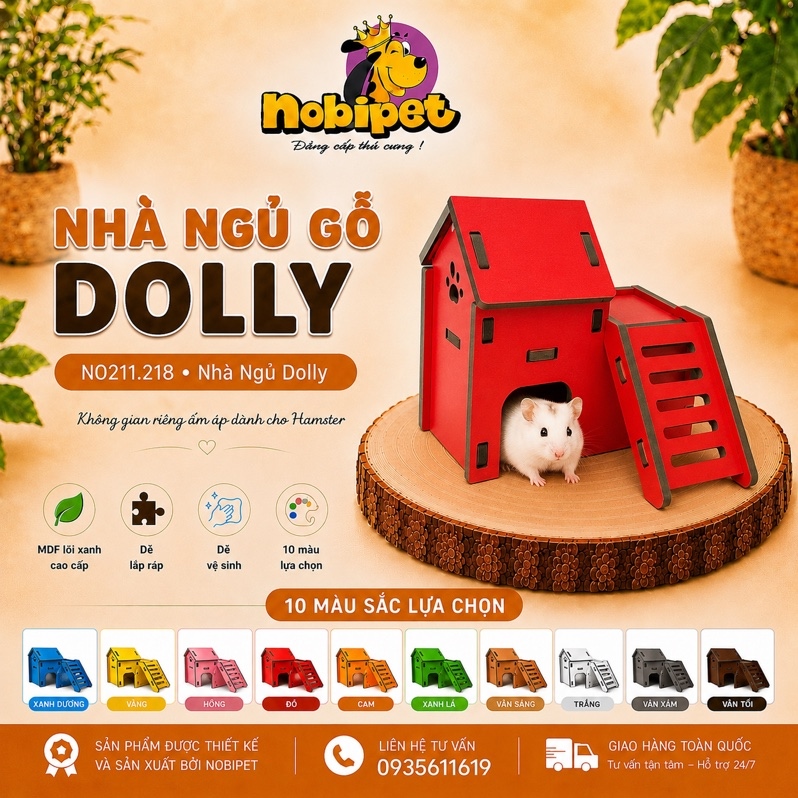 Nhà Ngủ Cửa Vuông Thang Rời