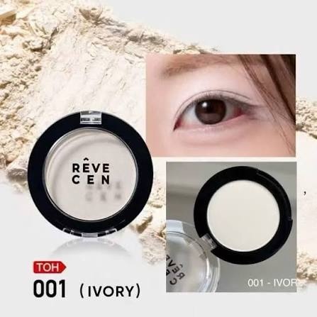 REVECEN Phấn Mắt Eye Shadow - V001Ivory