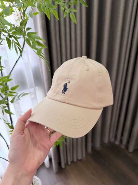 [Thanh Lý] THE ICONIC COTTON CHINO BALL CAP - OATMEAL (Lỗi Code)
