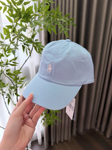 [Thanh Lý] THE ICONIC COTTON CHINO BALL CAP - BABY BLUE (Lỗi Code)