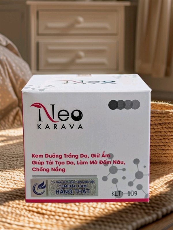 Kem Neo Karava dưỡng trắng da, giữ ẩm, giúp tái tạo da, mờ đốm nâu, chống nắng