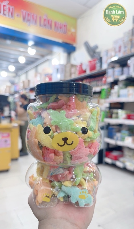 Hủ kẹo dẻo cá sấu 400g