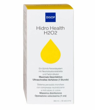Nước ngâm Hidro Health H2O2 - Dung dịch ngâm kính áp tròng cứng ban đêm