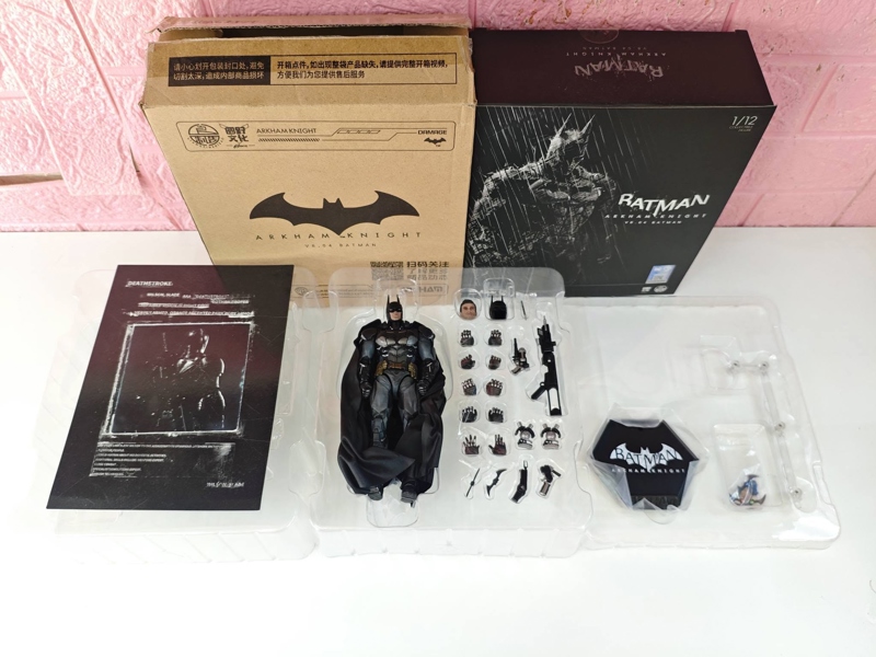 Mua bán (2ND) LPZZ 1/12 V8.04 BATMAN ARKHAM KNIGHT - BATSUIT