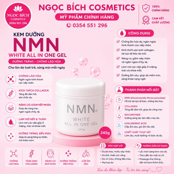 Kem NMN Nhật Bản