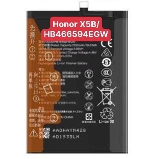Pin Huawei Honor X5B / HB466594EGW - 5100mAh