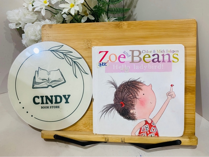 Zoe and Beans: Hello ladybird!