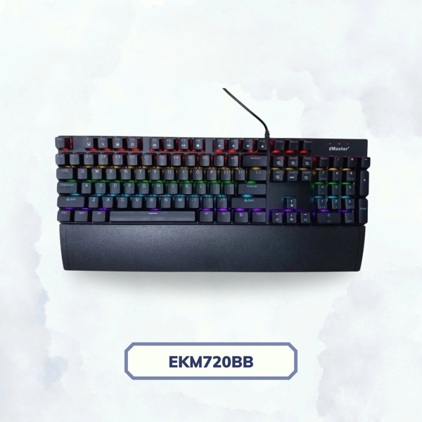 Bàn phím cơ có dây Emaster EKM720
