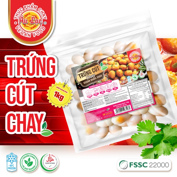 TRỨNG CÚT CHAY 300gr - ÂU LẠC