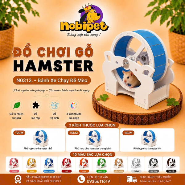 Wheel Chạy Đế Mèo