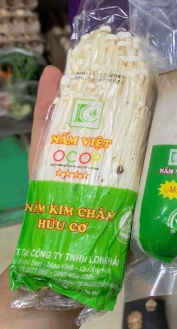 Nấm Kim Châm Hữu Cơ 150g - Nấm Việt
