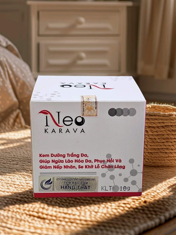 Kem Neo Karava dưỡng trắng da, giúp ngừa lão hóa da, phục hồi và giảm nếp nhăn, se khít lỗ chân lông