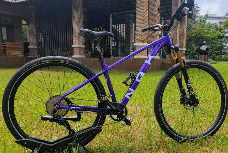 Xe Đạp MTB Zbike Custom Màu Tím 4D - Group GearX (Nguyễn Quý Thắng KH8248098)
