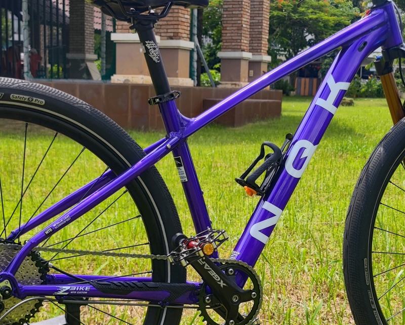 Xe đạp Xe Đạp MTB Zbike Custom Màu Tím 4D - Group GearX (Nguyễn Quý Thắng