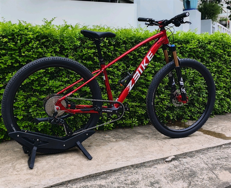 Xe Đạp MTB Zbike Custom màu Đỏ - gearX (Lâm Huy KH008743)