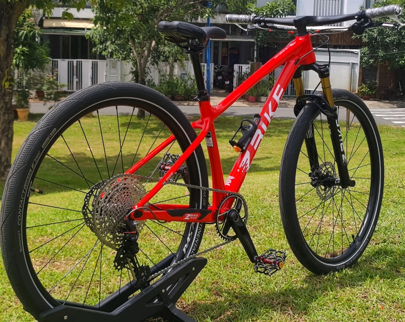 Xe Đạp MTB Zbike Custom màu Đen Nhám - group M6100 (Ngô Thanh Bình KH8248196)