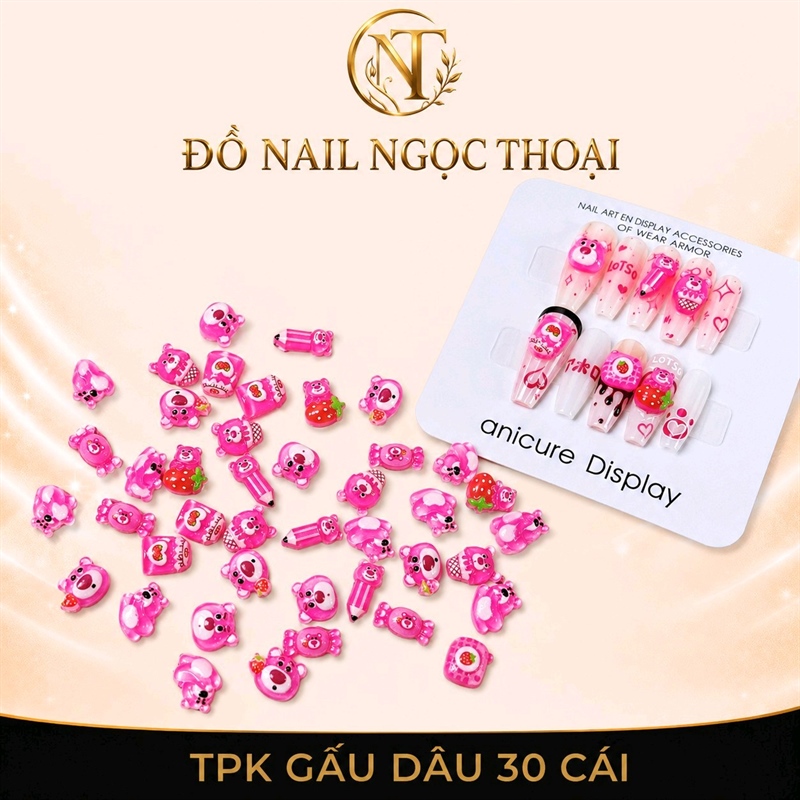 TPK97 - Gấu Dâu 30 cái
