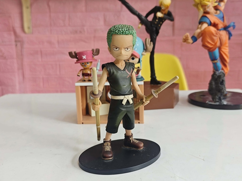 Mua bán (NOBOX KEO CỐ ĐỊNH VÀO BASE) BANPRESTO CHILDREN RORONOA ZORO