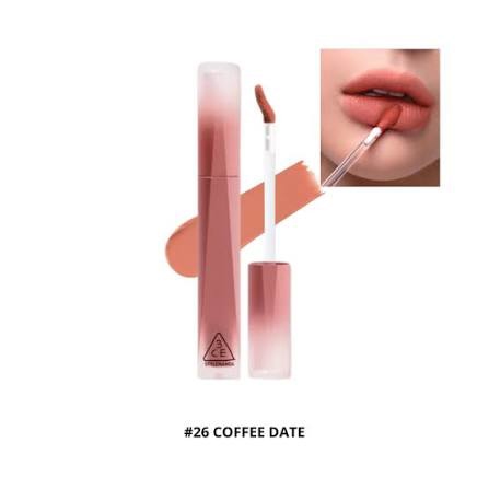 3CE Son Velvet Lip Tint Plush - 26 Coffee Date