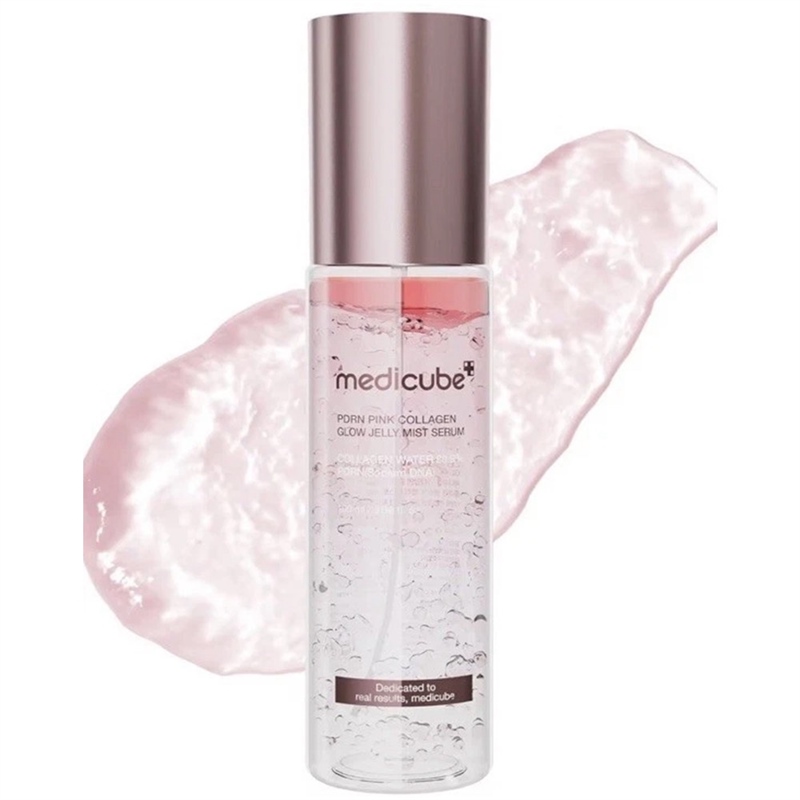 MEDICUBE Xịt Khoáng PDRN Pink Collagen Glow Jelly Mist Serum - 100ml