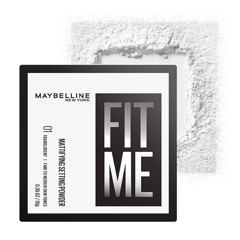 [Hàng Công Ty] MAYBELLINE Phấn Phủ Bột Fit Me Mattifying Setting Powder - 01 Translucent