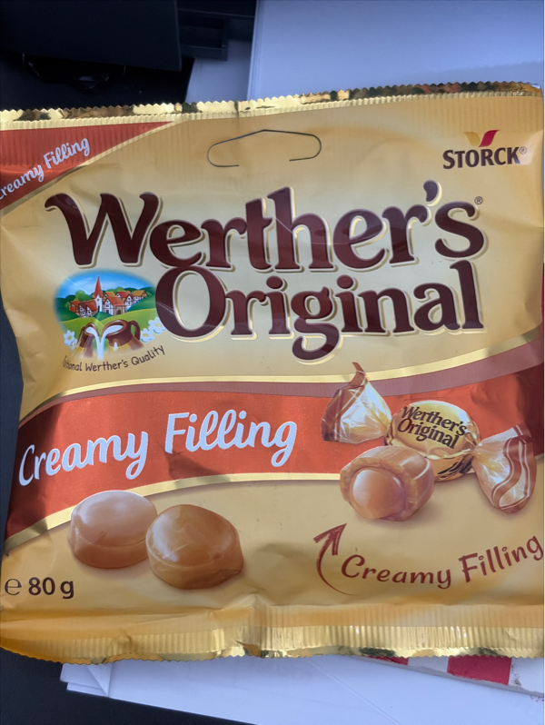 Kẹo Caramen Nhân Kem Hiệu WertherS Original 80 G