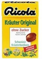 Viên ngậm thảo mộc Ricola Original không đường 40g