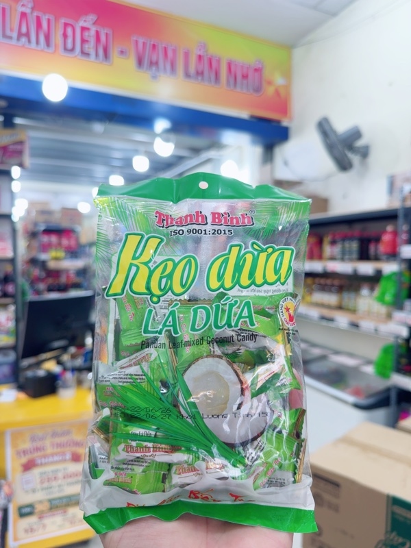 Kẹo dừa lá dứa Thanh Bình 150gr