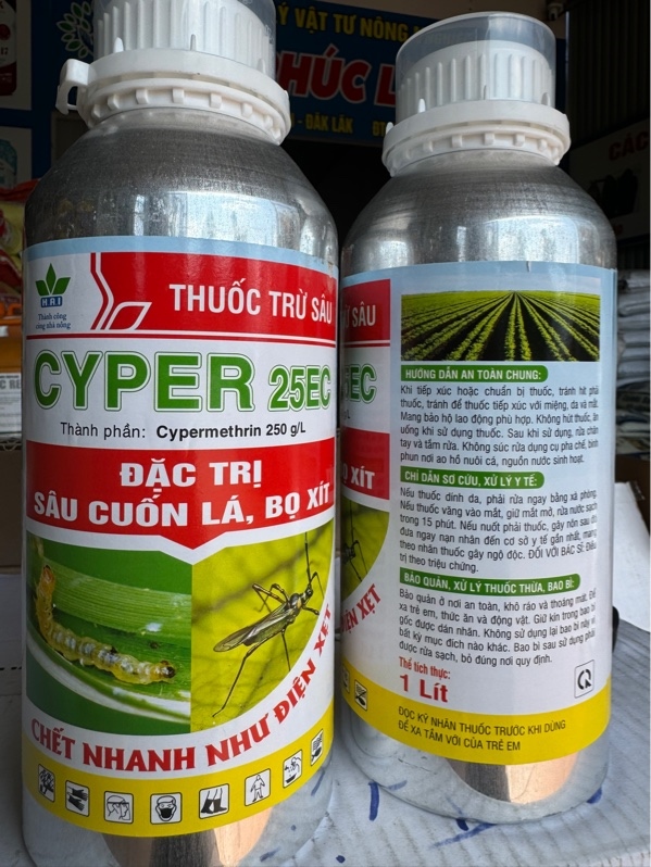 CYPER 25EC 1 lít chai nhôm