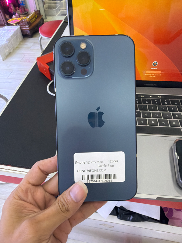 12 pm 128gb xanh thanh lý - màng lk