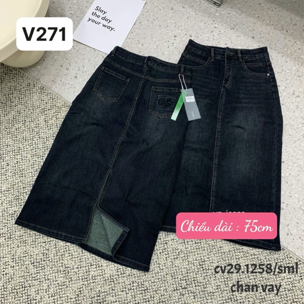ISHOES - V271 Váy Bò Dài 1258#