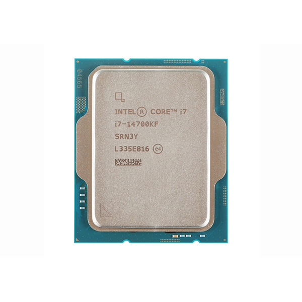 CPU Intel Core i7 14700KF Tray Hãng - LGA1700, 20C28T, 2.5-5.6Ghz, 33MB, No iGPU