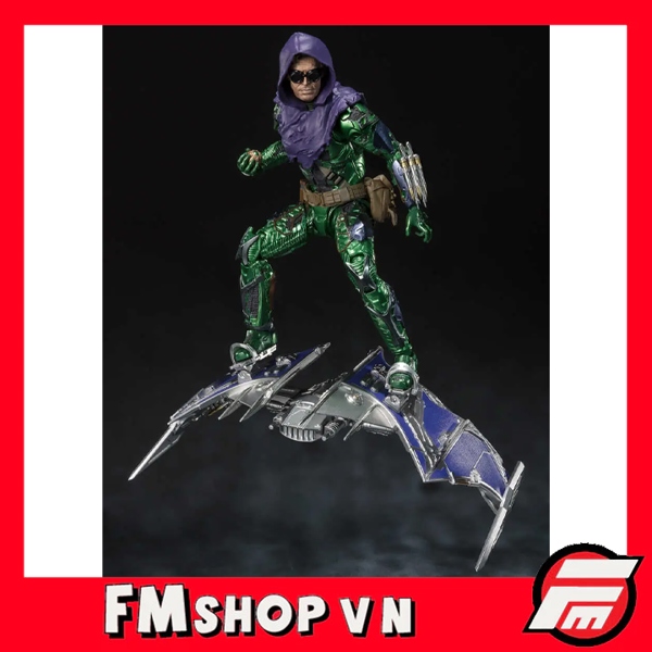 (2ND VĨ 1 GÓC BỊ MÓP) SHF SPIDER MAN NO WAY HOME GREEN GOBLIN