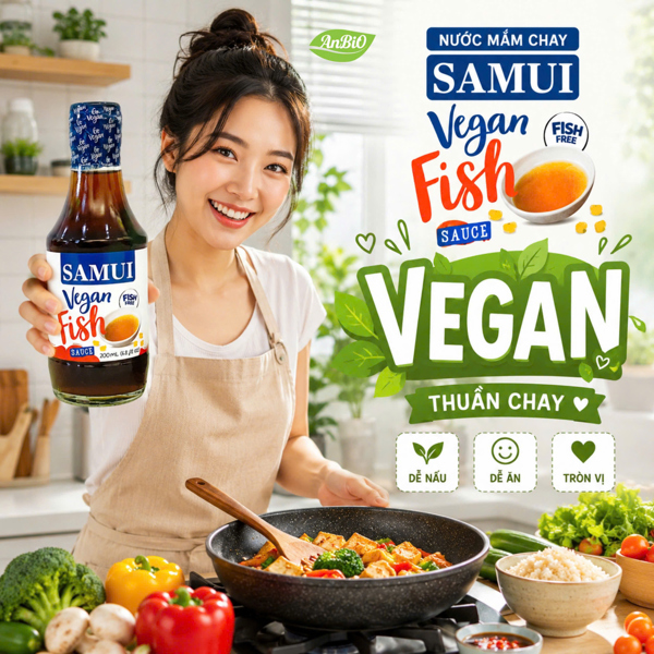 Nước mắm chay SAMUI 200ml