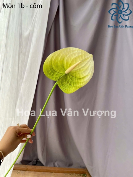 Môn 1b - cốm - Hoa cành dài - Hoa Lụa Vân Vượng