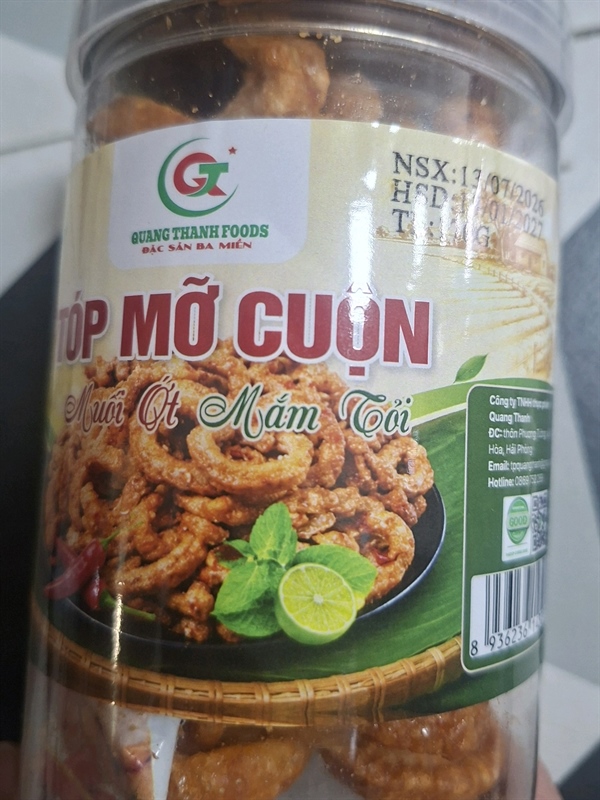 Tóp mỡ cuộn Quang Thành 170g