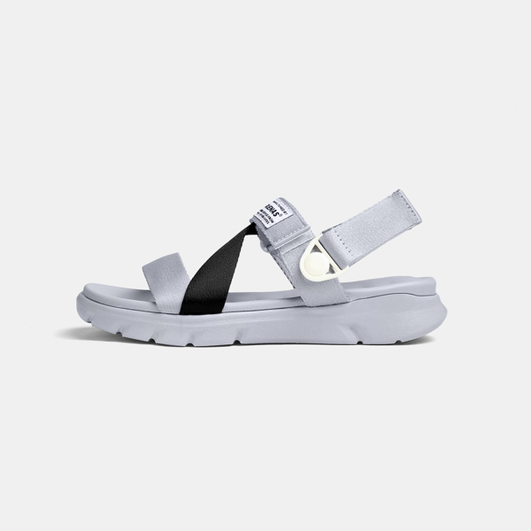 Sandal BUENAS quai xoay INFINITE 2828 VER 2 - Xám Đen