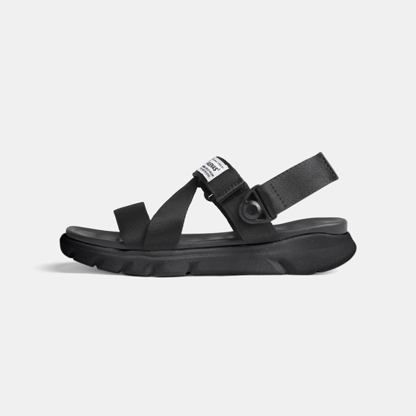 Sandal BUENAS quai xoay INFINITE 2828 VER 2 - Đen Đen