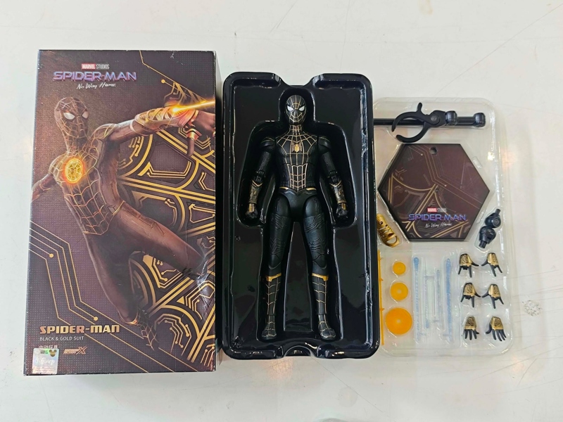 Mua bán (2ND) ZD TOYS SPIDER MAN BLACK AND GOLD