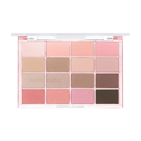 Bảng Mắt Wakemake Soft Blurring Eye Palette - 25 Healthy Coral Blurring