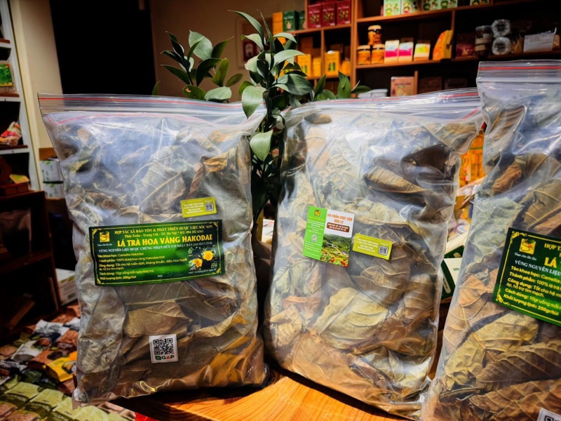 Lá Trà Hoa Vàng Hakodea (250g)