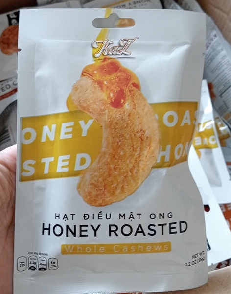 Hạt Điều Mật Ong Kaz 35g