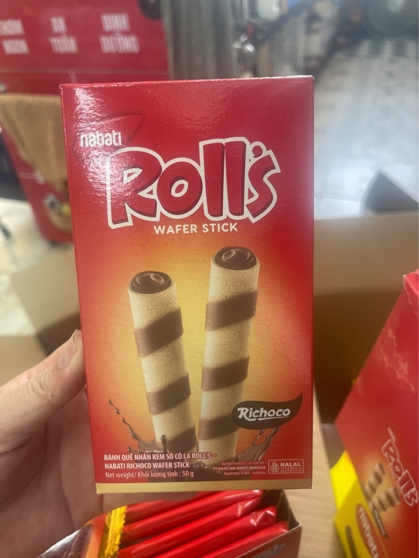 Banh que Nabati rolls 50g