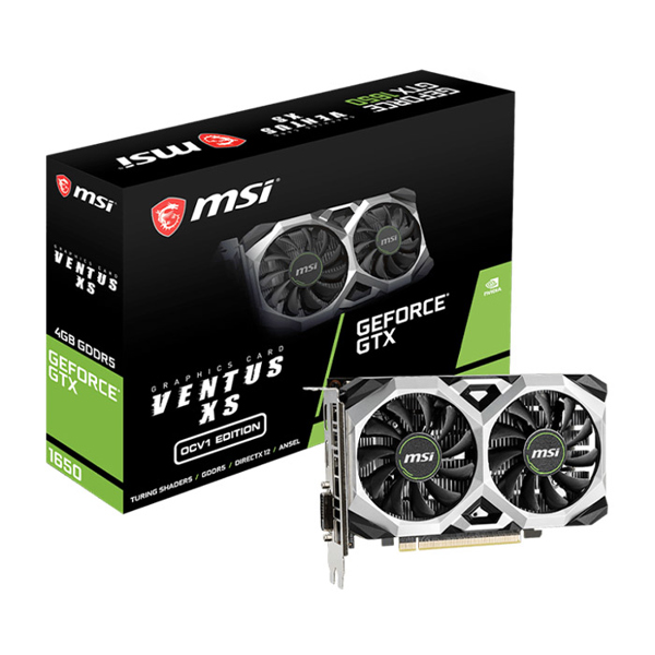 CARD VGA MSI GeForce GTX 1650 VENTUS NK (BH 6T)