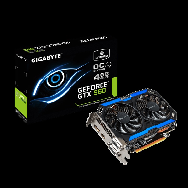 CARD VGA GIGABYTE WINDFORCE GTX 960 4GD DDR5 NK BH 6T