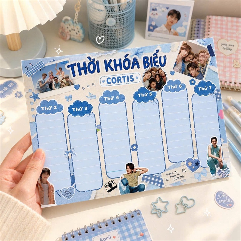 Set 3 Thời khoá biểu Cortis