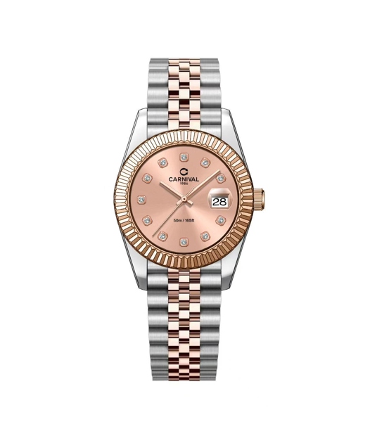 Đồng Hồ Nữ Carnival Quartz 8250L-CH-NN 32MM